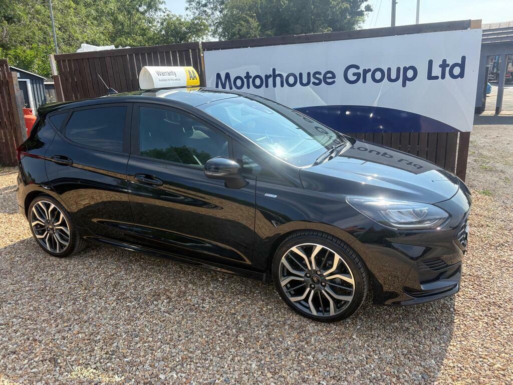Ford Fiesta 1.0T Ecoboost Mhev St-line X Edition Dct Euro 6 S SA23LRX Black #5