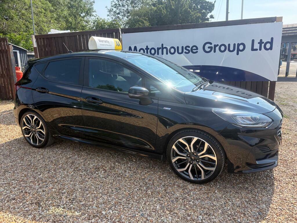 Ford Fiesta 1.0T Ecoboost Mhev St-line X Edition Dct Euro 6 S SA23LRX Black #6