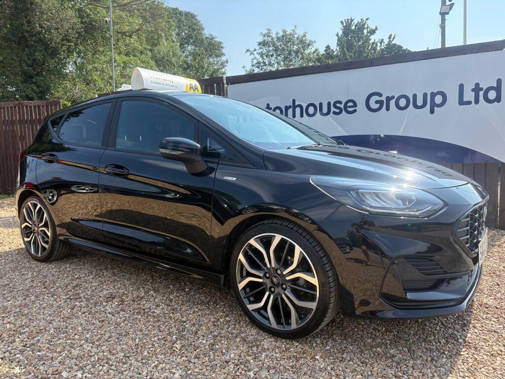 Ford Fiesta 1.0T Ecoboost Mhev St-line X Edition Dct Euro 6 S SA23LRX Black #3