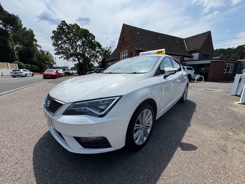 Seat Leon 1.4 Tsi Xcellence Technology Euro 6 S S White #6