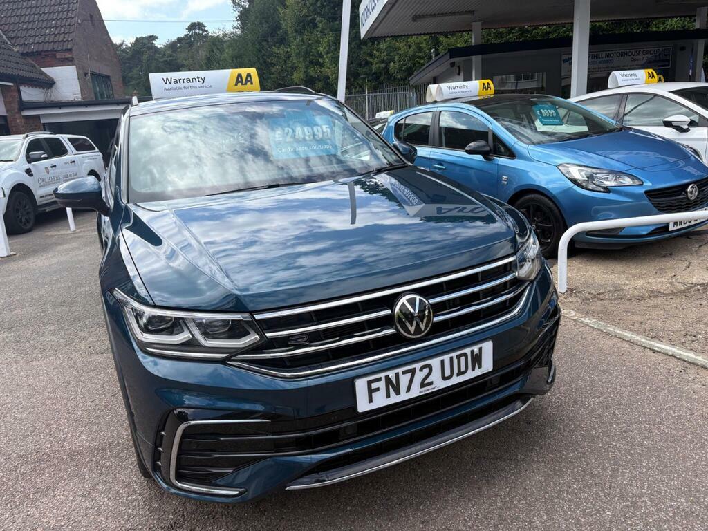 Volkswagen Tiguan 2.0 Tdi R-line Dsg Euro 6 S S Blue #6