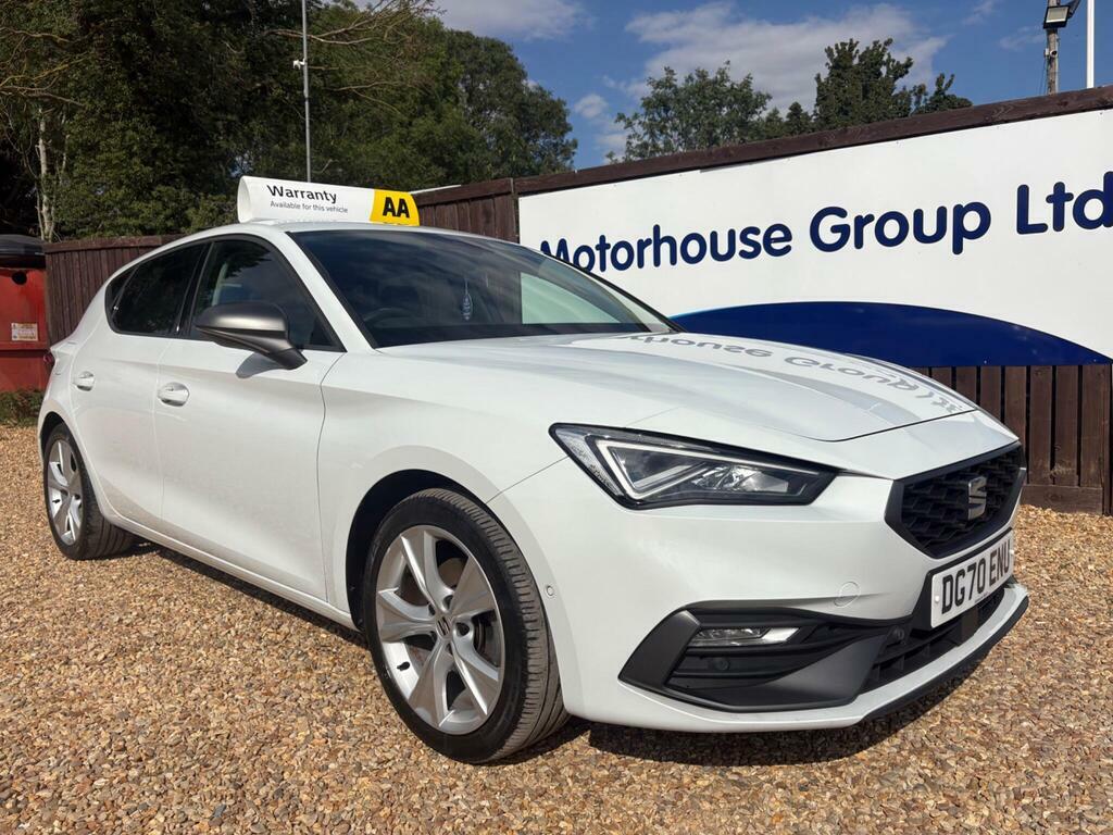 Seat Leon 1.5 Etsi Mhev Fr Dsg Euro 6 S S White #2