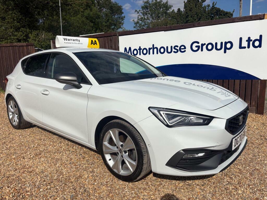 Seat Leon 1.5 Etsi Mhev Fr Dsg Euro 6 S S White