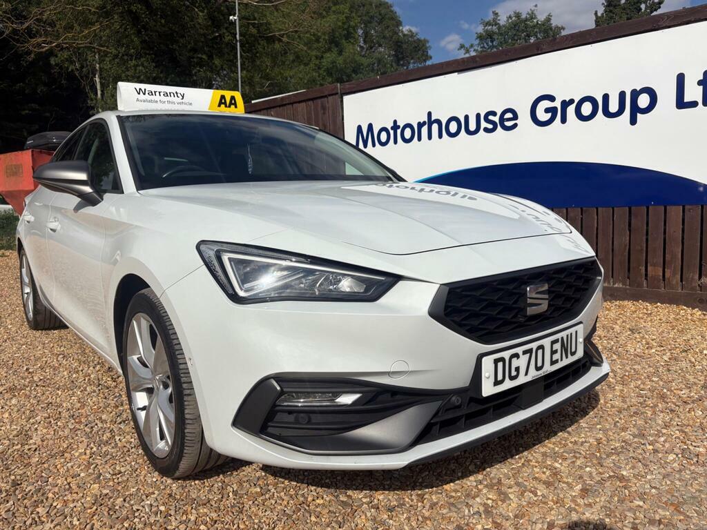 Seat Leon 1.5 Etsi Mhev Fr Dsg Euro 6 S S White #4
