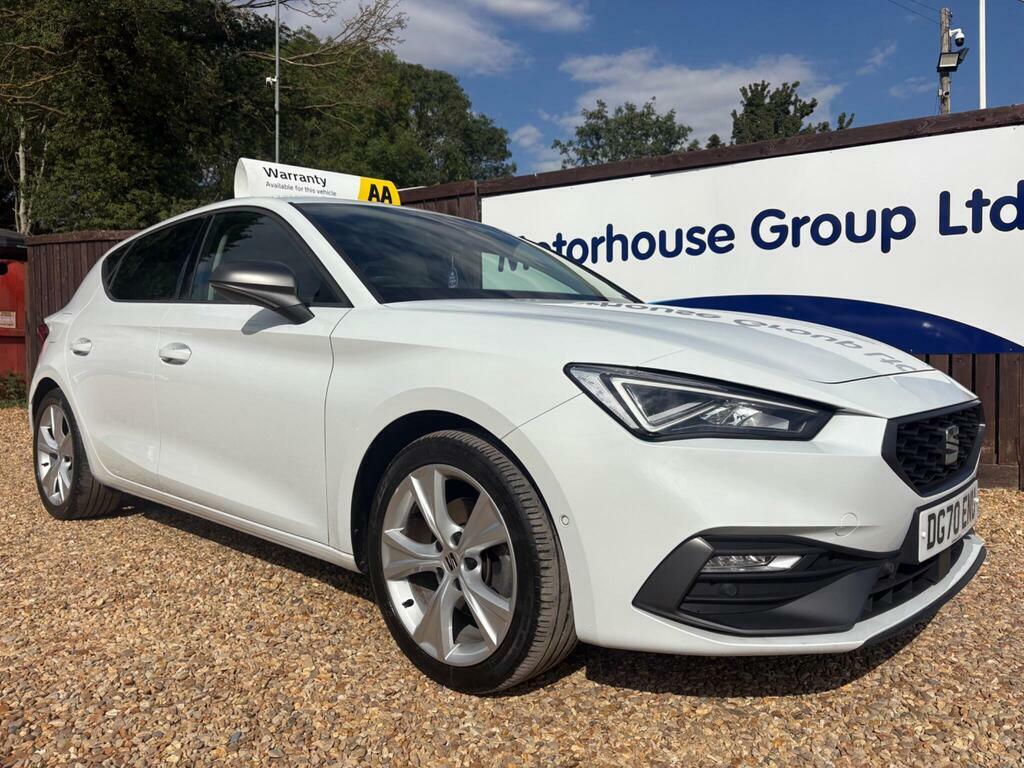 Seat Leon 1.5 Etsi Mhev Fr Dsg Euro 6 S S White #3