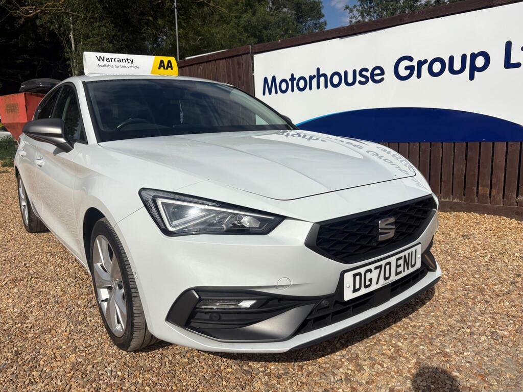 Seat Leon 1.5 Etsi Mhev Fr Dsg Euro 6 S S White #5
