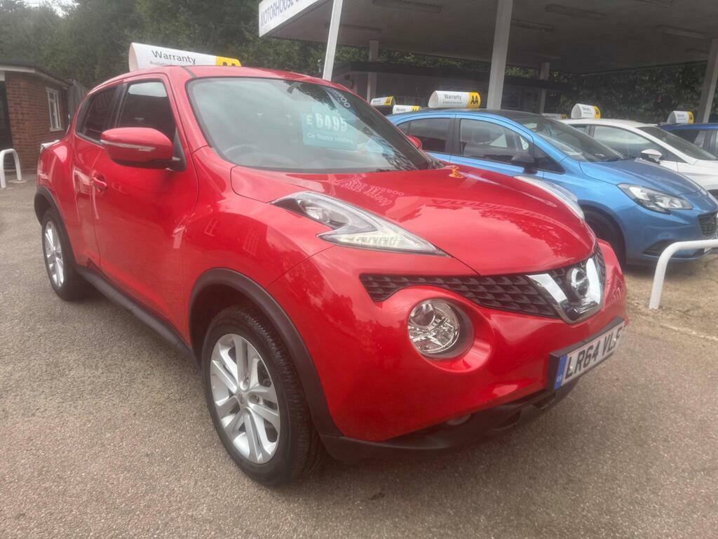 Nissan Juke 1.6 Acenta Premium Xtron Euro 5 Red #2