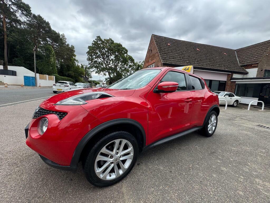 Nissan Juke 1.6 Acenta Premium Xtron Euro 5 Red #4