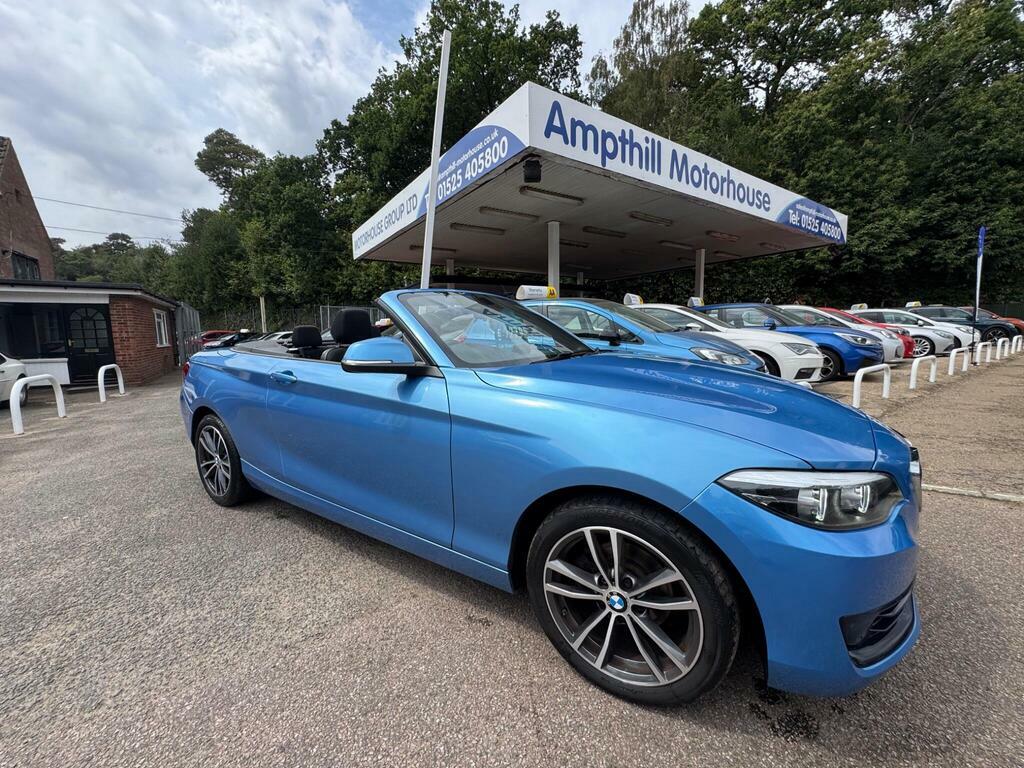 BMW 2 Series 1.5 218I Gpf Sport Euro 6 S S Blue
