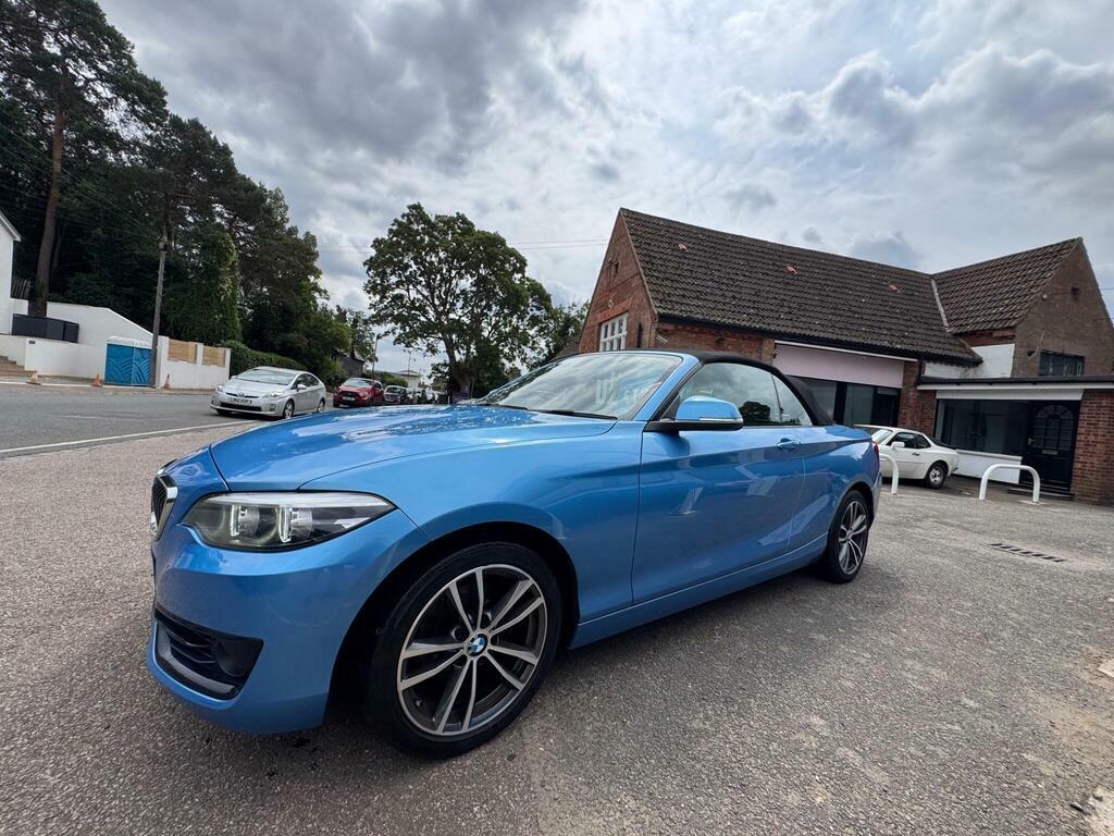BMW 2 Series 1.5 218I Gpf Sport Euro 6 S S Blue #4