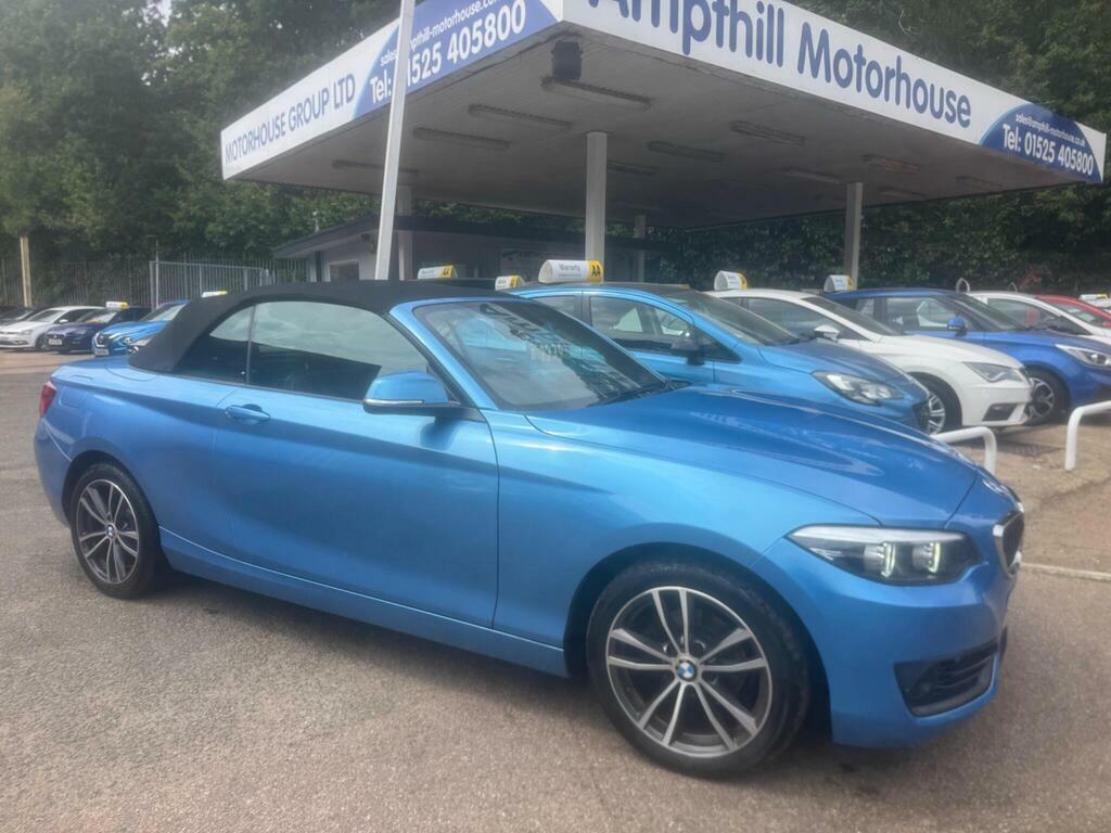 BMW 2 Series 1.5 218I Gpf Sport Euro 6 S S Blue #2