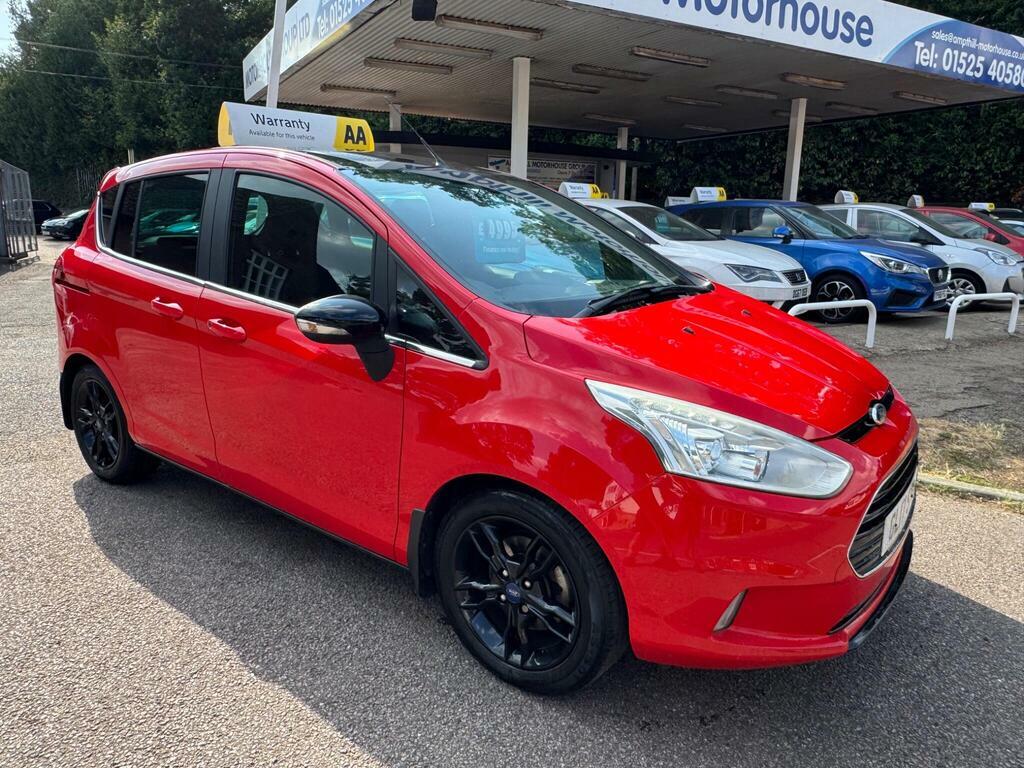 Ford B-Max 1.0T Ecoboost Zetec Red Edition Euro 6 S S Red #5