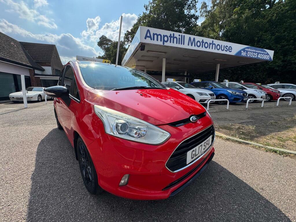 Ford B-Max 1.0T Ecoboost Zetec Red Edition Euro 6 S S Red
