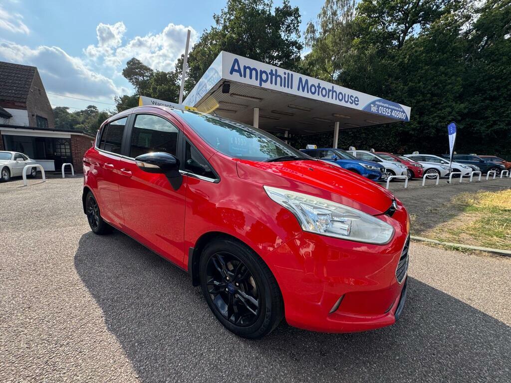 Ford B-Max 1.0T Ecoboost Zetec Red Edition Euro 6 S S Red #4