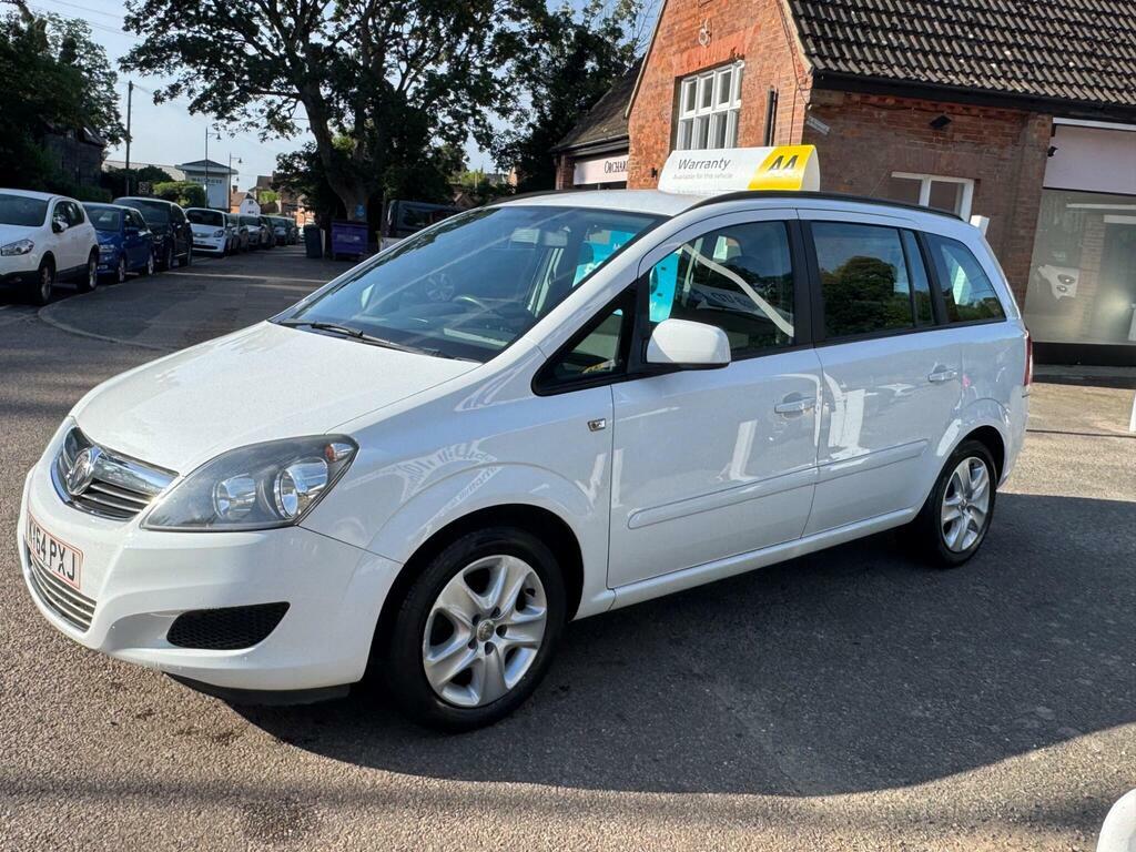 Vauxhall Zafira 1.8 16V Exclusiv Euro 5 White #5