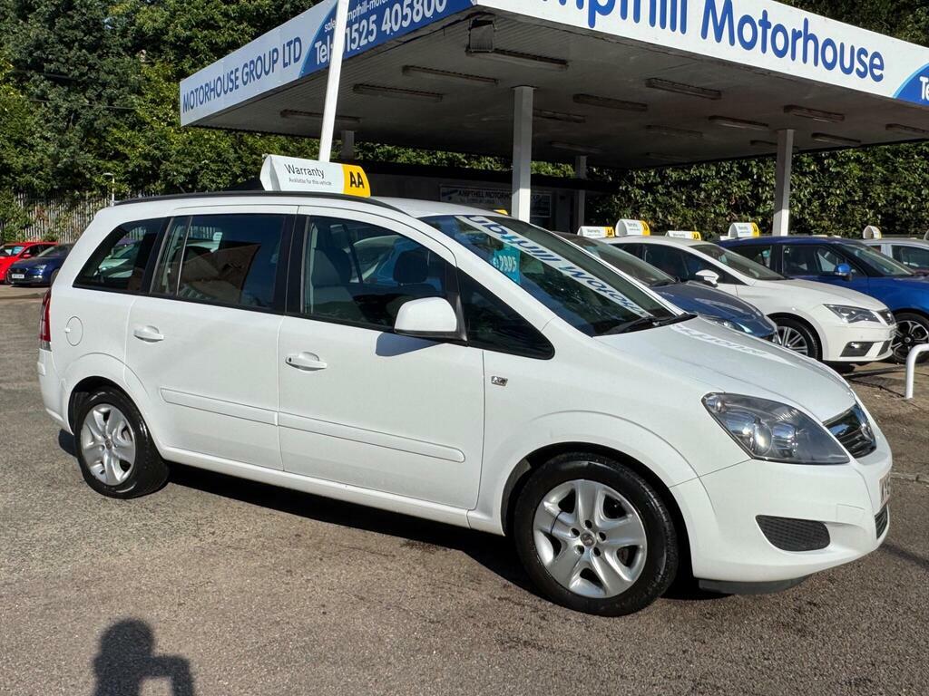 Vauxhall Zafira 1.8 16V Exclusiv Euro 5 White