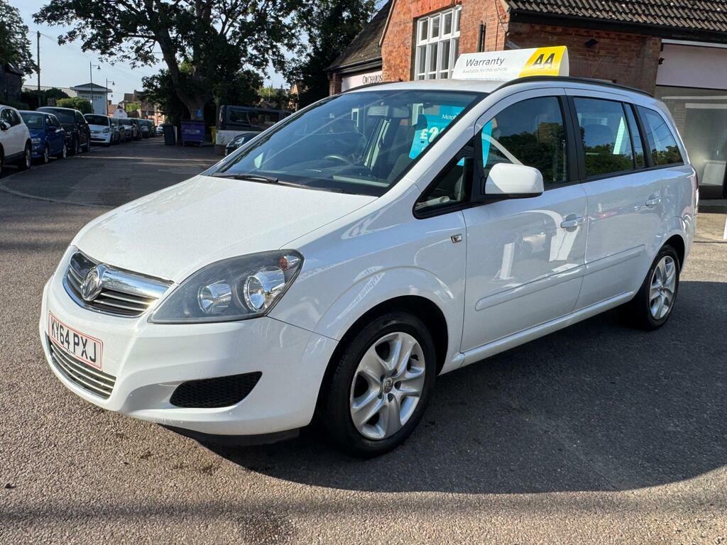 Vauxhall Zafira 1.8 16V Exclusiv Euro 5 White #6