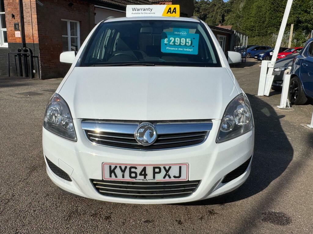 Vauxhall Zafira 1.8 16V Exclusiv Euro 5 White #3