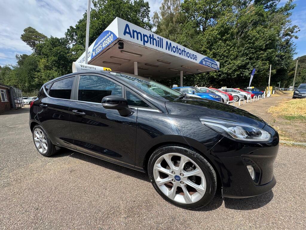 Ford Fiesta 1.0T Ecoboost Titanium X Euro 6 S S Black