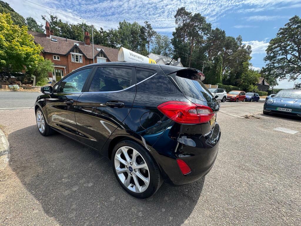 Ford Fiesta 1.0T Ecoboost Titanium X Euro 6 S S Black #4