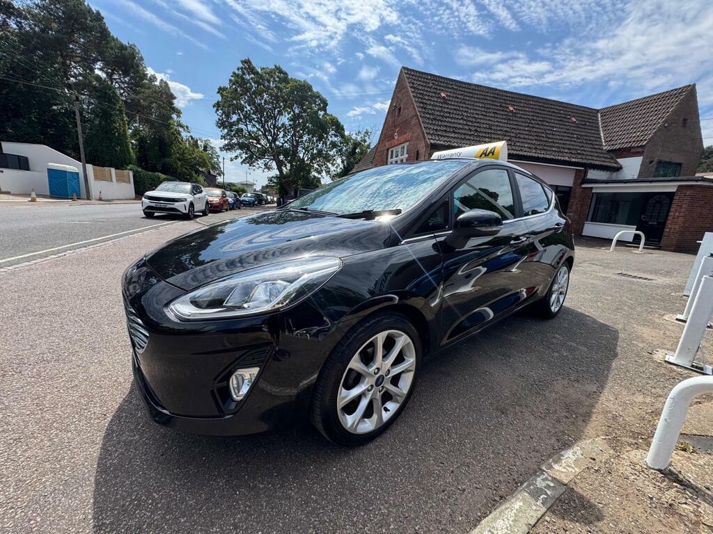 Ford Fiesta 1.0T Ecoboost Titanium X Euro 6 S S Black #6