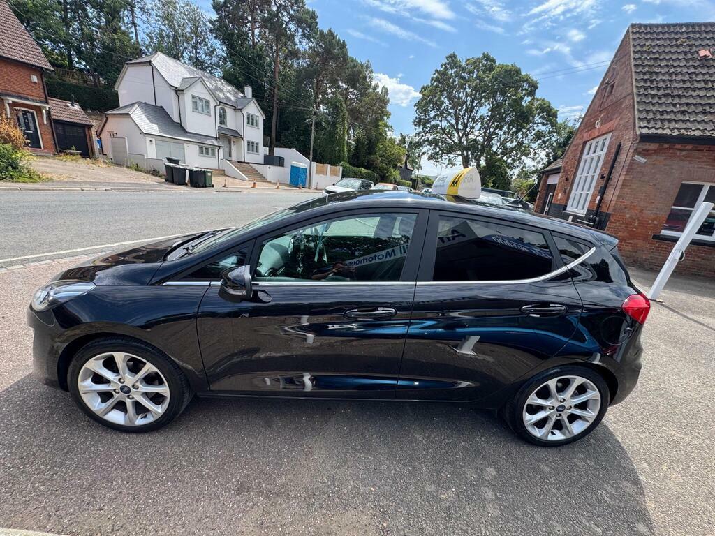 Ford Fiesta 1.0T Ecoboost Titanium X Euro 6 S S Black #5