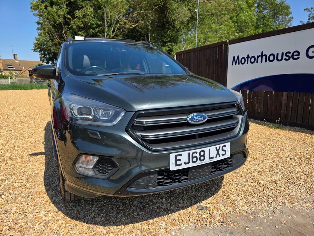 Ford Kuga 2.0 Tdci St-line X Powershift Awd Euro 6 S S EJ68LXS Green #3