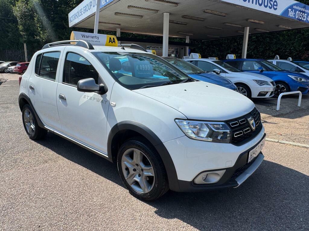 Dacia Sandero Stepway 0.9 Tce Laureate Euro 6 S S White #2