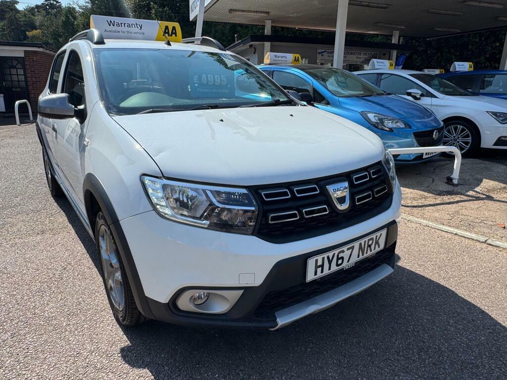 Dacia Sandero Stepway 0.9 Tce Laureate Euro 6 S S White #3