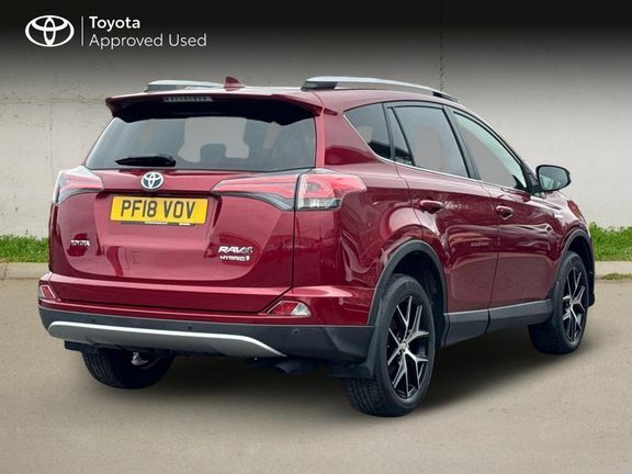 Toyota Rav 4 Design 2.5 Hybrid Awd Red #2