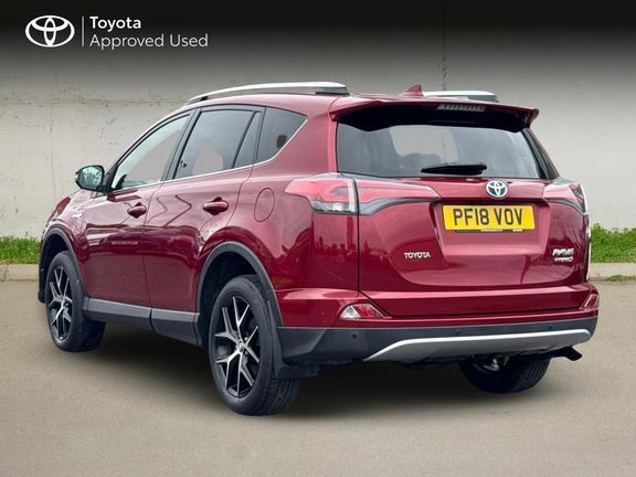 Toyota Rav 4 Design 2.5 Hybrid Awd Red #4