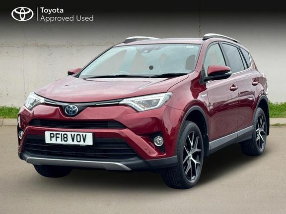 Toyota Rav 4 Design 2.5 Hybrid Awd Red #3