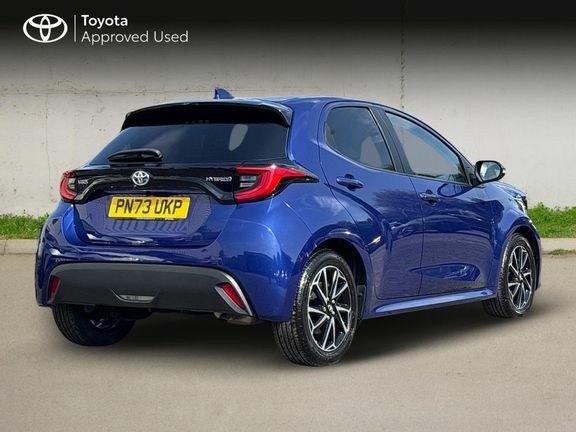 Toyota Yaris Design PN73UKP Blue #2