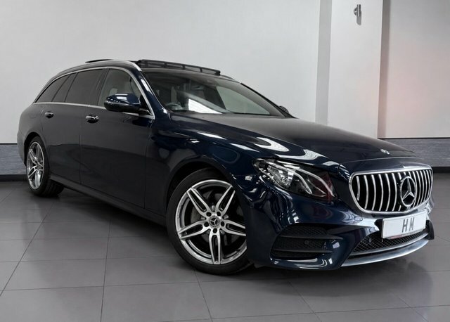 Mercedes-Benz E Class 2.0 E220d Amg Line Premium Estate G-t Blue