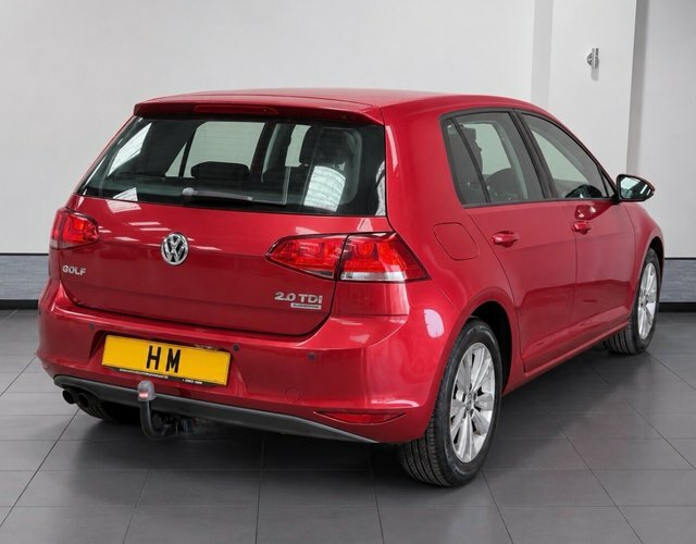 Volkswagen Golf 2.0 Tdi Bluemotion Tech Se Hatchback Ma Red #2