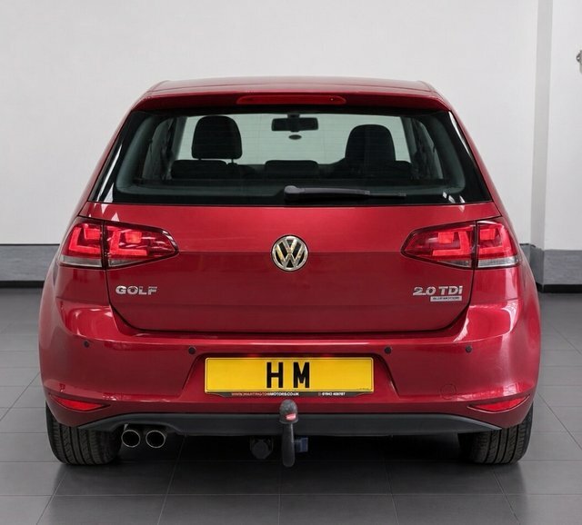 Volkswagen Golf 2.0 Tdi Bluemotion Tech Se Hatchback Ma Red #6