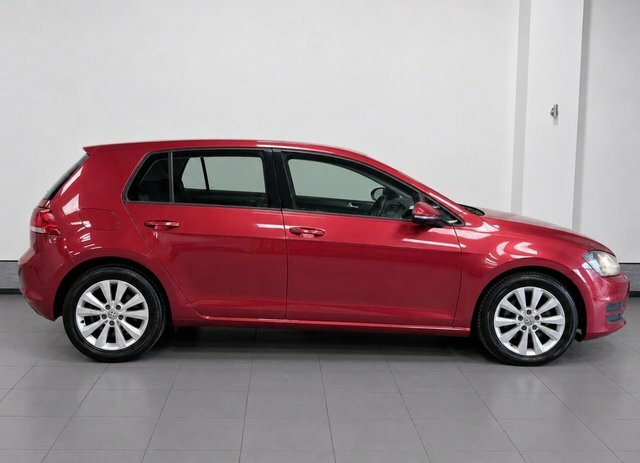 Volkswagen Golf 2.0 Tdi Bluemotion Tech Se Hatchback Ma Red #3