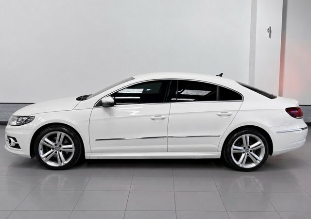 Volkswagen CC 2.0 Tdi Bluemotion Tech R-line Saloon D White #4