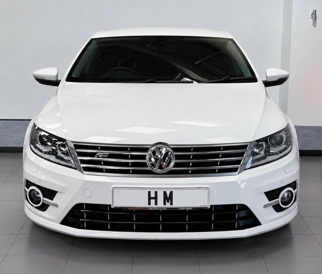 Volkswagen CC 2.0 Tdi Bluemotion Tech R-line Saloon D White #5