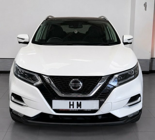 Nissan Qashqai 1.3 Dig-t Tekna Suv Euro 6 S S VN20FXJ White #5