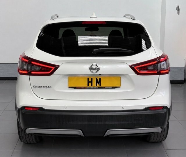 Nissan Qashqai 1.3 Dig-t Tekna Suv Euro 6 S S VN20FXJ White #6