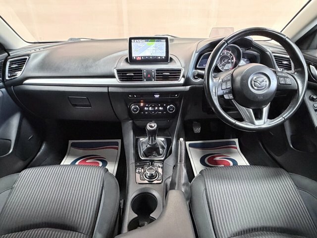 Mazda 3 2.0 Skyactiv-g Sport Nav Hatchback Manu Blue #6