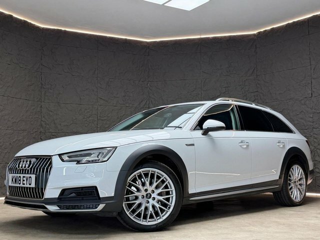 Audi A4 Allroad Estate White #2