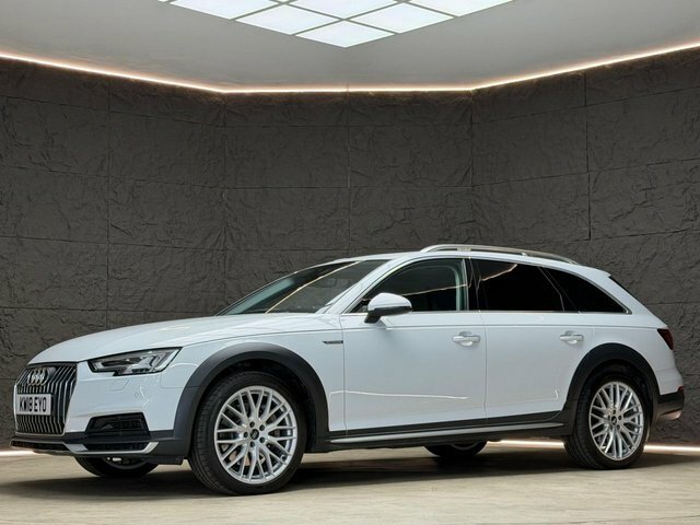 Audi A4 Allroad Estate White #4
