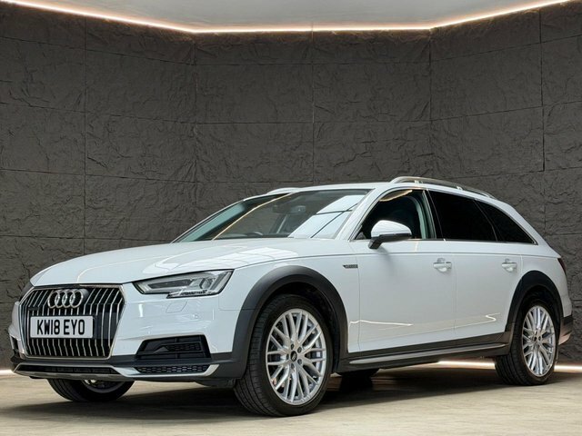 Audi A4 Allroad Estate White #6