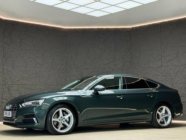 Audi A5 Hatchback CX69LNG Green #3