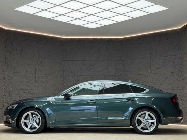 Audi A5 Hatchback CX69LNG Green #4