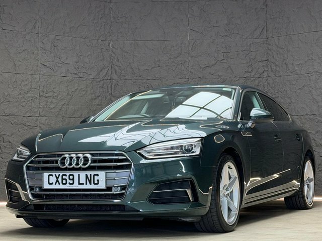 Audi A5 Hatchback CX69LNG Green #2