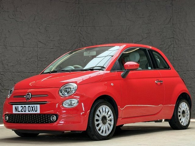 Fiat 500 Hatchback Pink