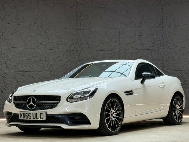 Mercedes-Benz SLC Convertible White #2
